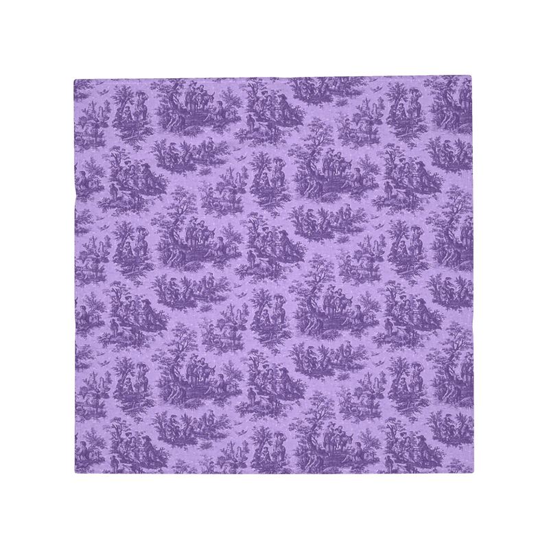 Toile de Jouy Cosy Fleece Blanket
