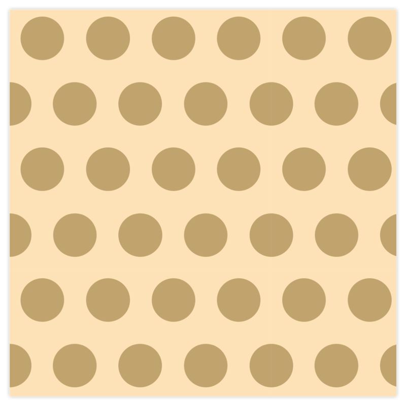 Mayfair Cheapskate Sand Polka Dot Fabric