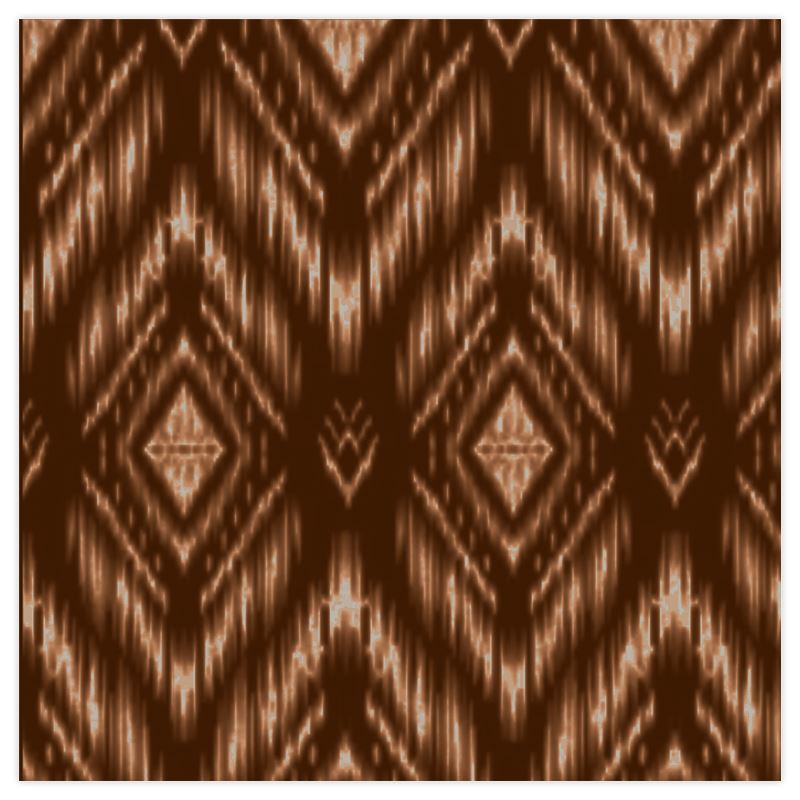 Mayfair Cheapskate Brown Ikat Fabric
