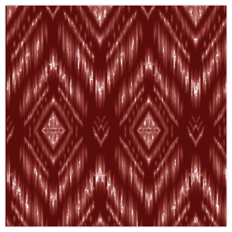 Mayfair Cheapskate Burgundy Ikat Fabric