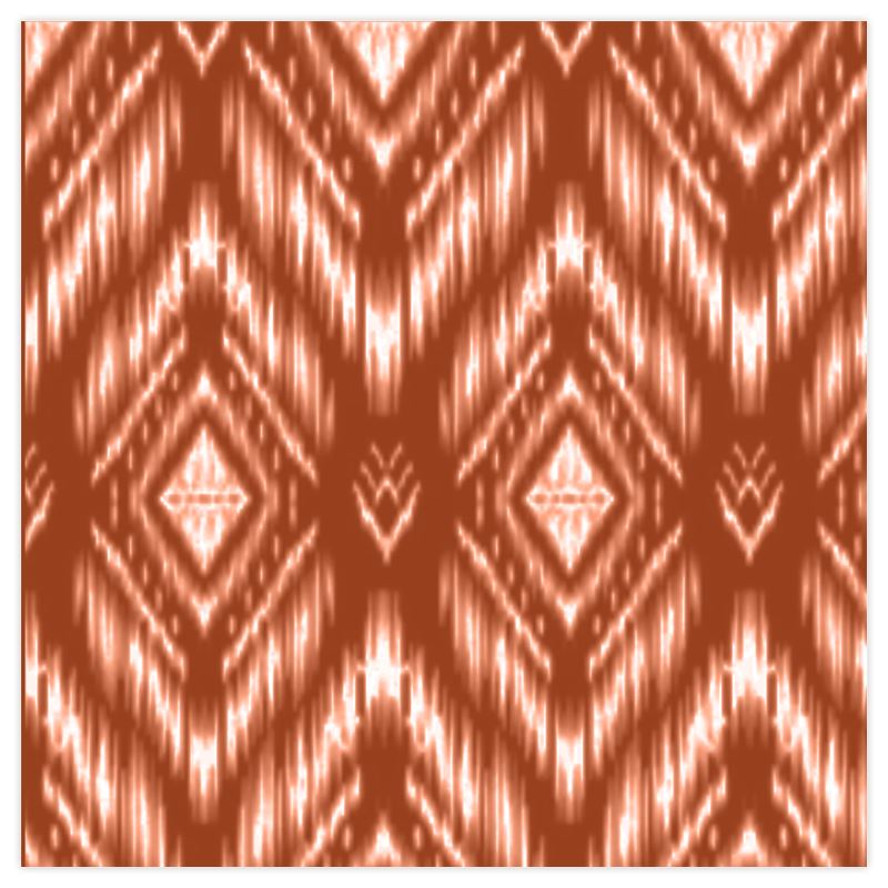 Mayfair Cheapskate Peach Ikat Fabric
