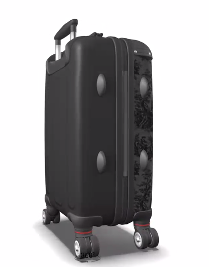The 'Let's Go Toile' Suitcase by Mayfair Cheapskate