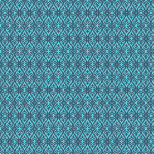 Mayfair Cheapskate Teal Ikat Fabric