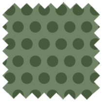 Mayfair Cheapskate Sage Polka Dot Fabric