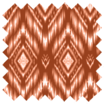 Mayfair Cheapskate Peach Ikat Fabric