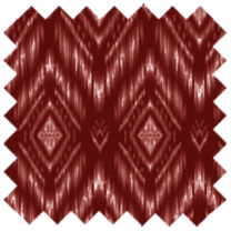 Mayfair Cheapskate Burgundy Ikat Fabric