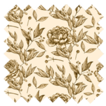 Mayfair Cheapskate Sand Floral Toile Fabric