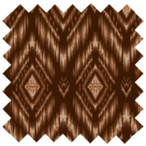 Mayfair Cheapskate Brown Ikat Fabric