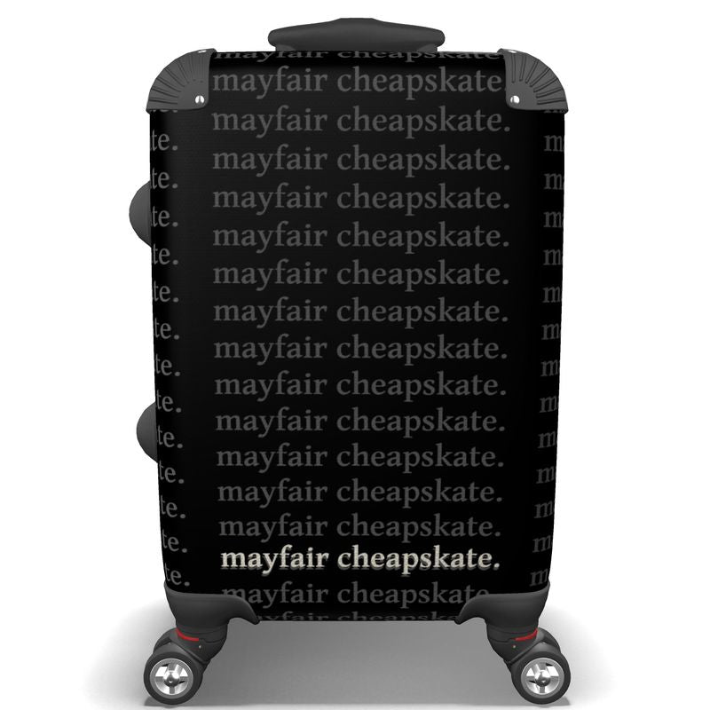 The 'I'm Outta Here' Suitcase by Mayfair Cheapskate