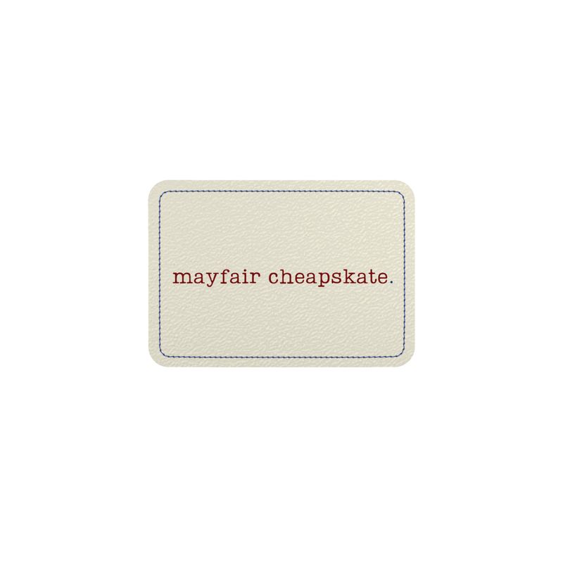 The Weekender Bag by Mayfair Cheapskate