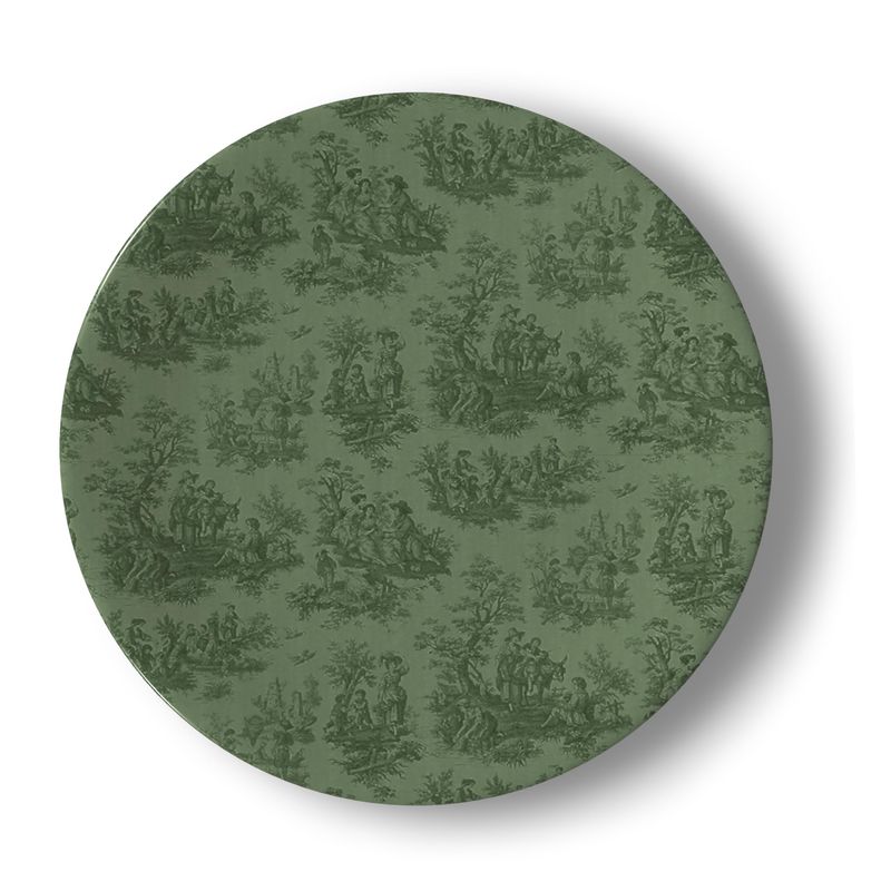 Signature Toile de Jouy China Plates | Set of 4