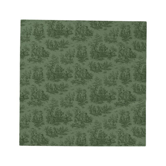 Toile de Jouy Cosy Fleece Blanket