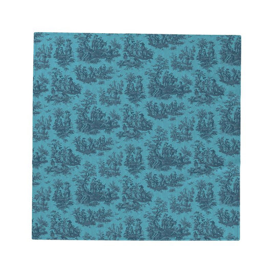 Toile de Jouy Cosy Fleece Blanket