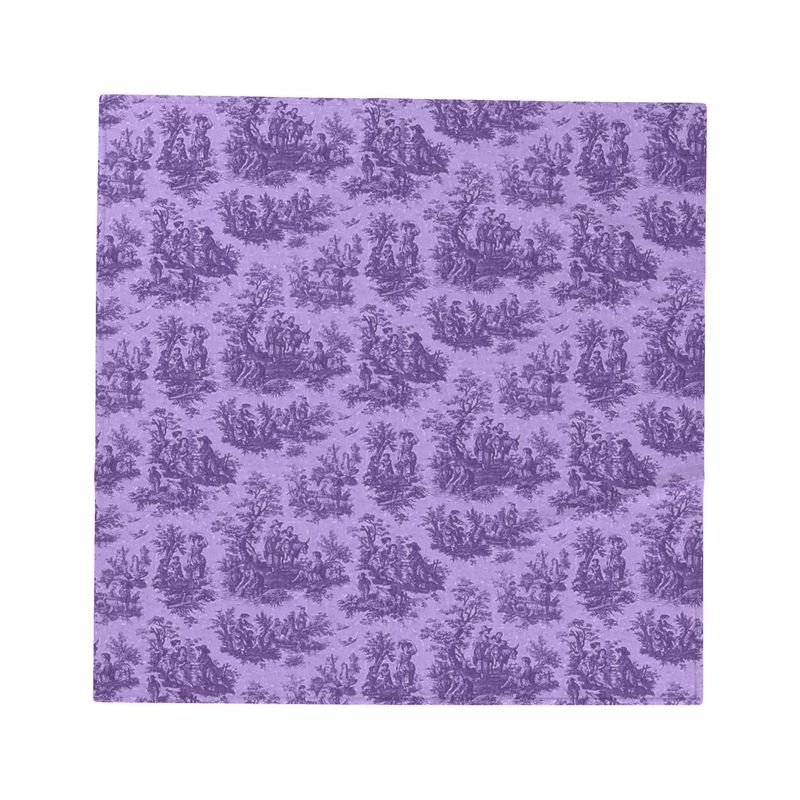 Toile de Jouy Cosy Fleece Blanket