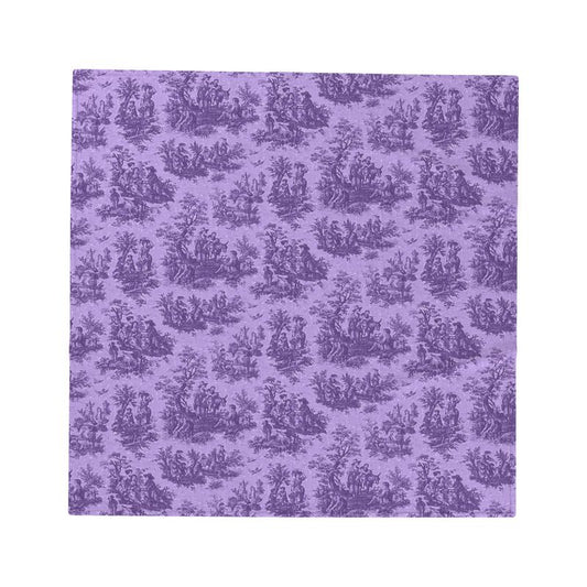 Toile de Jouy Cosy Fleece Blanket