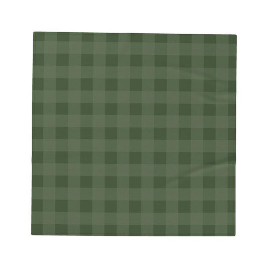 Gingham Cosy Fleece Blanket