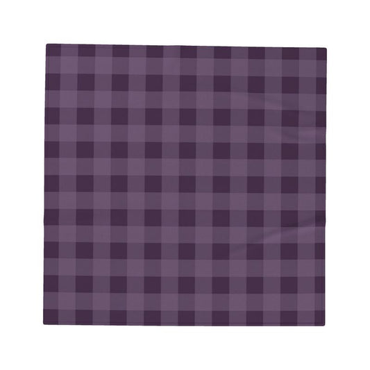 Gingham Cosy Fleece Blanket