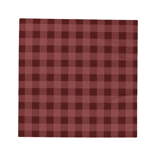 Gingham Cosy Fleece Blanket