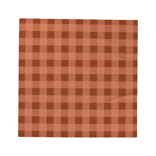 Gingham Cosy Fleece Blanket