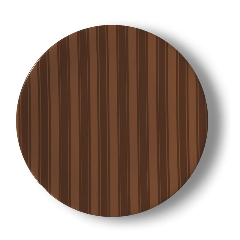 Striped China Plates | Set of 4
