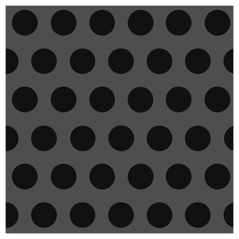 Mayfair Cheapskate Dark Grey Polka Dot Fabric