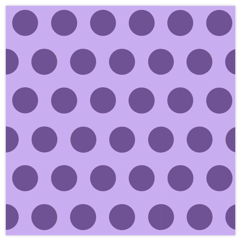 Mayfair Cheapskate Light Lavender Polka Dot Fabric