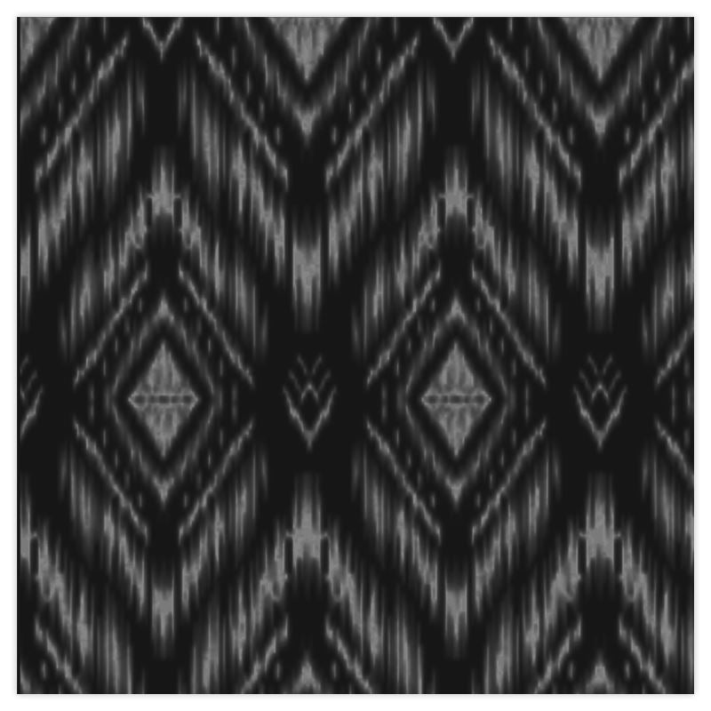 Mayfair Cheapskate Dark Grey Ikat Fabric