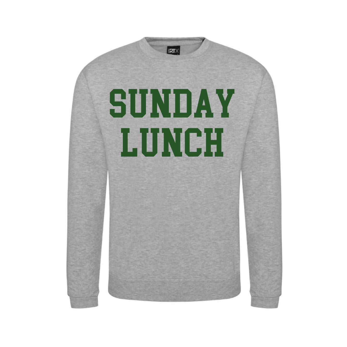 'Sunday Lunch' Grey Sweatshirt