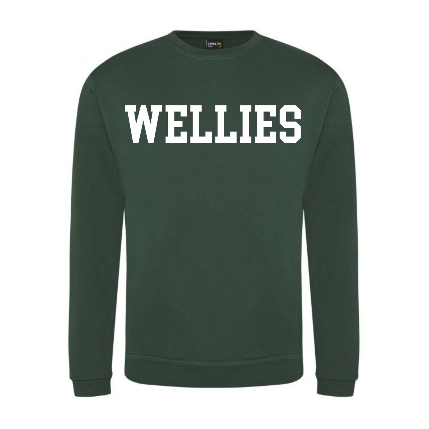 'Wellies' Green Sweatshirt