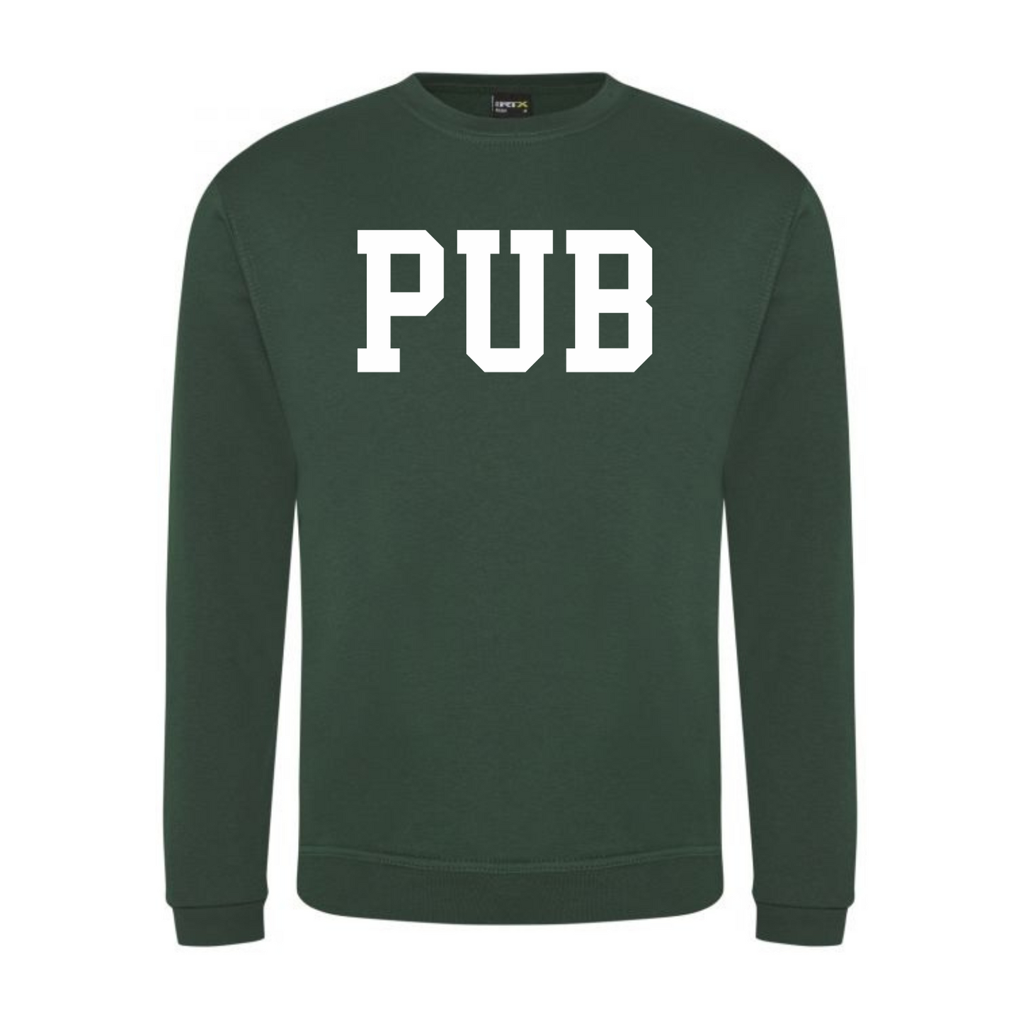 'Pub' Green Sweatshirt