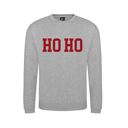 'Ho Ho...Hoe' Grey Sweatshirt