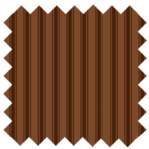 Mayfair Cheapskate Brown Striped Fabric