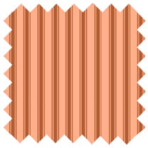 Mayfair Cheapskate Peach Striped Fabric