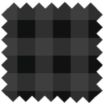 Mayfair Cheapskate Dark Grey Gingham Fabric