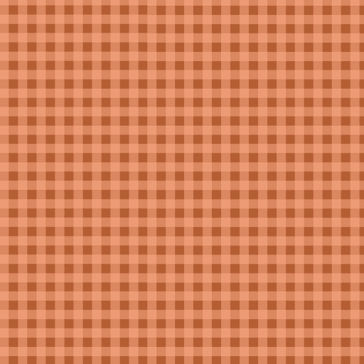Mayfair Cheapskate Peach Gingham Fabric