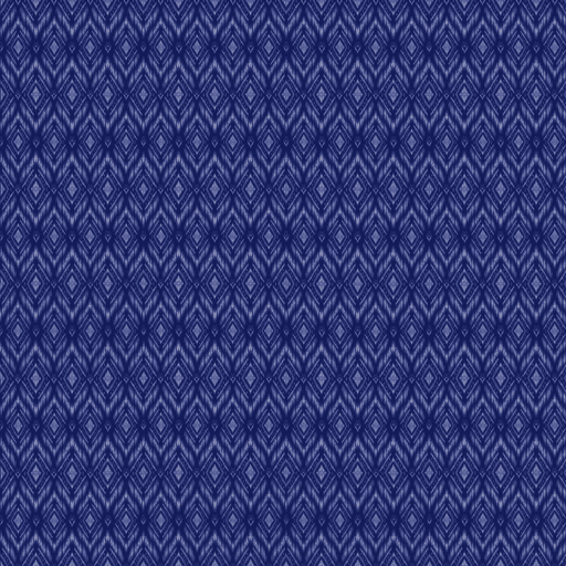 Mayfair Cheapskate Navy Ikat Fabric