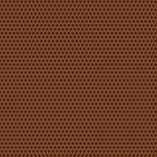 Mayfair Cheapskate Brown Polka Dot Fabric